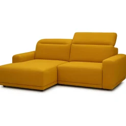 Wajnert Kanapy I Sofy Do Salonu|Sofy Trzyosobowe*Narożnik z elektryczną funkcją wysuwu siedziska Sempre Mistic 105 żółty