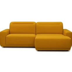 Wajnert Kanapy I Sofy Do Salonu|Sofy Trzyosobowe*Narożnik z elektryczną funkcją wysuwu siedziska Sempre Mistic 105 żółty