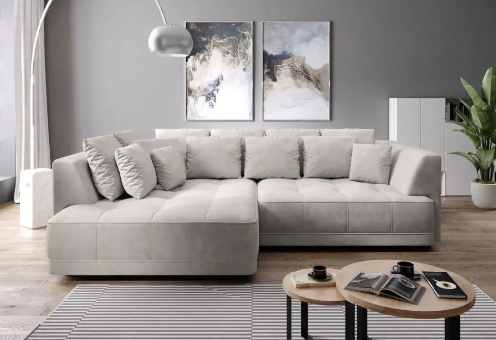 Wersal Narożniki Do Salonu|Narożniki*Narożnik z elektrycznie wysuwanym siedziskiem TigaBox