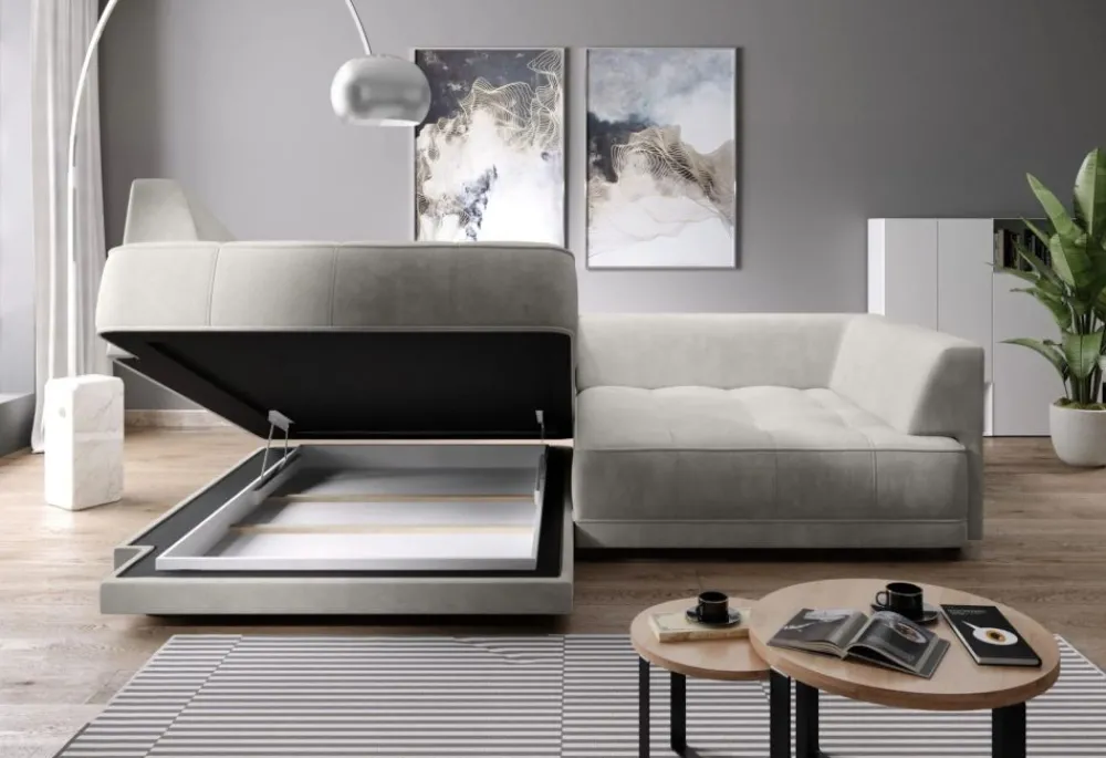 Wersal Narożniki Do Salonu|Narożniki*Narożnik z elektrycznie wysuwanym siedziskiem TigaBox