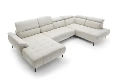 Puszman Kanapy I Sofy Do Salonu|Narożniki*Narożnik z elektrycznie wysuwanym siedziskiem Genova III