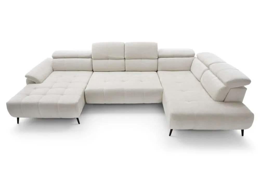 Puszman Kanapy I Sofy Do Salonu|Narożniki*Narożnik z elektrycznie wysuwanym siedziskiem Genova III