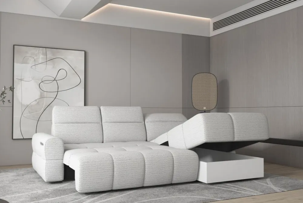 Wersal Narożniki Do Salonu|Narożniki*Narożnik z elektrycznym wysuwem siedziska Mateo S