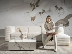 Wajnert Narożniki Do Salonu|Narożniki*Narożnik z funkcją relaks prążkowany Nube