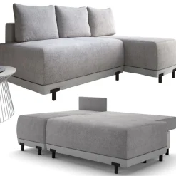 Libro Narożniki Do Salonu|Narożniki*Narożnik z funkcją spania i pojemnikiem na pościel Miro