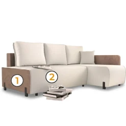 Libro Narożniki Do Salonu|Narożniki*Narożnik z funkcją spania Axel