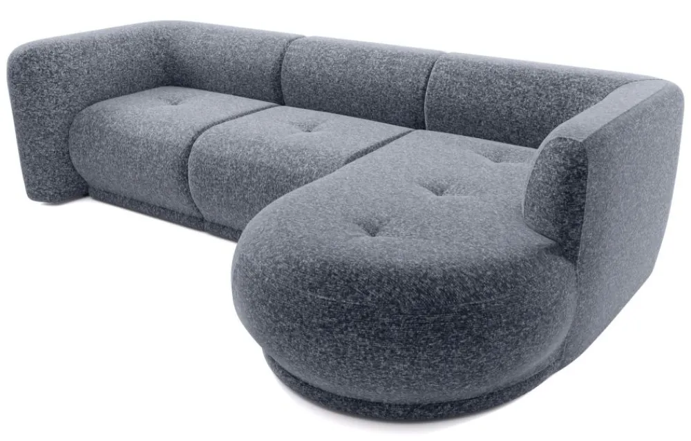 Puszman Narożniki Do Salonu|Narożniki*Narożnik z zaokraglonym siedziskiem Gio A1-1-LR