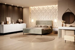 Bogart Stoliki Kawowe I Ławy*NICOLE KONSOLA/TOALETKA 100 2SZ - biały mat / czarny stelaż