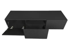 Bogart Szafki Rtv*NICOLE RTV 150 2K1SZ - czarny mat / wisząca