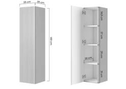 Bogart Szafki I Regały*NICOLE SŁUPEK ŁAZIENKOWY 140 1D - anticrosa