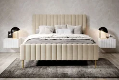 Bogart Szafki I Regały*NICOLE SZAFKA NOCNA 46 1SZ (2 szt.) - biały mat / wisząca