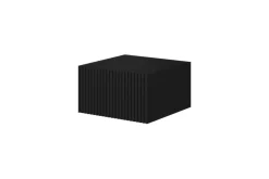 Bogart Szafki I Regały*NICOLE SZAFKA NOCNA 46 1SZ (2 szt.) - czarny mat / wisząca