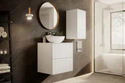 Bogart Szafki I Regały*NICOLE SZAFKA POD UMYWALKĘ 60 2SZ - biały mat