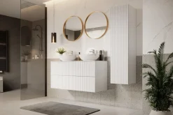 Bogart Szafki I Regały*NICOLE SZAFKA POD UMYWALKĘ 60 2SZ - biały mat