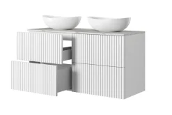 Bogart Szafki I Regały*NICOLE SZAFKA POD UMYWALKĘ 60 2SZ - biały mat