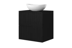 Bogart Szafki I Regały*NICOLE SZAFKA POD UMYWALKĘ 60 2SZ - czarny mat