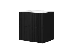 Bogart Szafki I Regały*NICOLE SZAFKA POD UMYWALKĘ 60 2SZ - czarny mat
