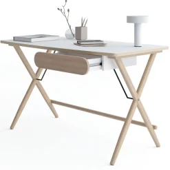 Lenart Biurka Do Biura|Toaletki Do Sypialni*Nowoczesne biurko skandynawskie z szufladami MATCH MW-01