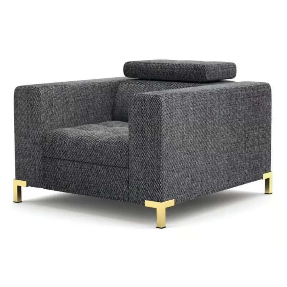 Libro Fotele Do Sypialni|Fotele Do Salonu*Nowoczesny fotel wypoczynkowy na metalowych nogach Arte