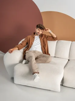 Wajnert Narożniki Do Salonu|Narożniki*Nowoczesny narożnik modułowy z elektrycznym wysuwem Windy 1,5RF+1,5BFBB+BOX+1OTBF