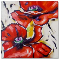 ArteHome Obrazy*Obraz 60/60cm Bukiet 2 ręcznie malowany na płótnie