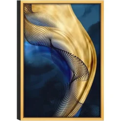 ArteHome Obrazy*Obraz 120/80cm Gold Dew 1 w eleganckiej złotej ramie