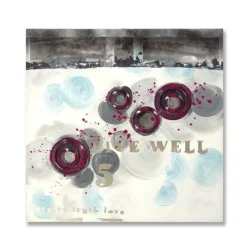 ArteHome Obrazy*Obraz 80/80cm Live ręcznie malowany na aluminium