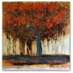 ArteHome Obrazy*Obraz 100/100cm Rubini 2 ręcznie malowany na aluminium