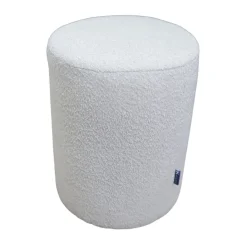 Dzieci Hauss Pufy Do Przedpokoju|Pufy Do Pokoju Młodzieżowego*Okragła pufa baranek boucle biała Roller Baloo 2073