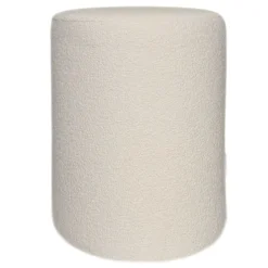 Dzieci Hauss Pufy Do Przedpokoju|Pufy Do Pokoju Młodzieżowego*Okragła pufa baranek boucle ecru Roller Manza 01