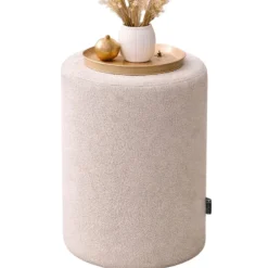 Dzieci Hauss Pufy Do Przedpokoju|Pufy Do Pokoju Młodzieżowego*Okragła pufa baranek boucle beżowa Roller Baloo 2074