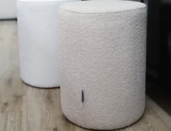 Dzieci Hauss Pufy Do Przedpokoju|Pufy Do Pokoju Młodzieżowego*Okragła pufa baranek boucle beżowa Roller Baloo 2074