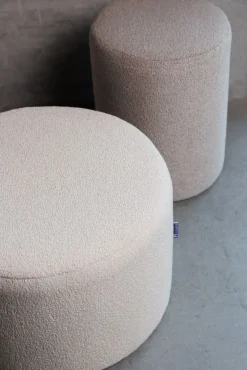 Dzieci Hauss Pufy Do Przedpokoju|Pufy Do Pokoju Młodzieżowego*Okragła pufa boucle beżowa Roller XL Manza 04