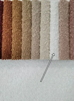 Dzieci Hauss Pufy Do Przedpokoju|Pufy Do Pokoju Młodzieżowego*Okragła pufa boucle biała Roller XL Baloo 2073