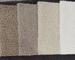 Dzieci Hauss Pufy Do Przedpokoju|Pufy Do Pokoju Młodzieżowego*Okragła pufa boucle brudny beż Roller XL Baloo 2074