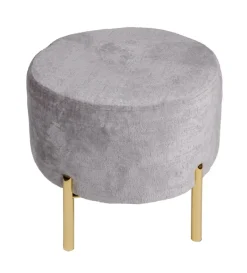 Hauss Pufy Do Przedpokoju|Pufy Do Pokoju Młodzieżowego*Okrągła pufa do toaletki Delice I