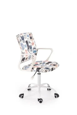 Halmar Fotele*ORIS fotel obrotowy, wielokolorowy1 sztuka