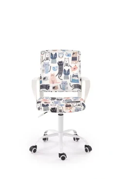 Halmar Fotele*ORIS fotel obrotowy, wielokolorowy1 sztuka