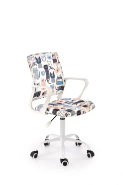 Halmar Fotele*ORIS fotel obrotowy, wielokolorowy1 sztuka