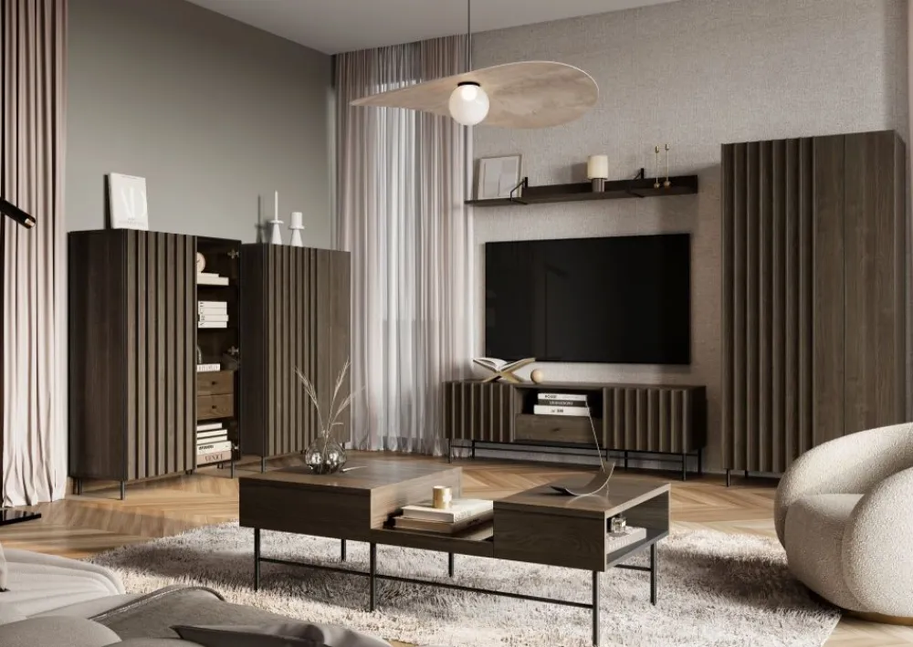 Lenart Półki Do Salonu|Półki*Półka wisząca do salonu Piemonte PE-04