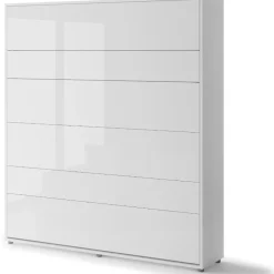 Lenart Tapczany|Półkotapczany Pionowe*PÓŁKOTAPCZAN PIONOWY BIAŁY POŁYSK BC-13 BED CONCEPT