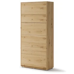 Lenart Tapczany|Półkotapczany Pionowe*PÓŁKOTAPCZAN PIONOWY DĄB ARTISAN BC-03 BED CONCEPT