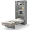 Lenart Tapczany|Półkotapczany Pionowe*PÓŁKOTAPCZAN PIONOWY SZARY BC-03 BED CONCEPT
