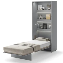 Lenart Tapczany|Półkotapczany Pionowe*PÓŁKOTAPCZAN PIONOWY SZARY BC-03 BED CONCEPT