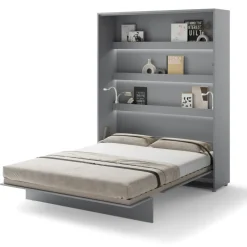 Lenart Tapczany|Półkotapczany Pionowe*PÓŁKOTAPCZAN PIONOWY SZARY BC-12 BED CONCEPT