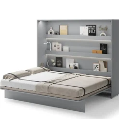 Lenart Tapczany|Półkotapczany Poziome*PÓŁKOTAPCZAN POZIOMY SZARY BC-14 BED CONCEPT