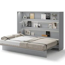 Lenart Tapczany|Półkotapczany Poziome*PÓŁKOTAPCZAN POZIOMY SZARY BC-04 BED CONCEPT