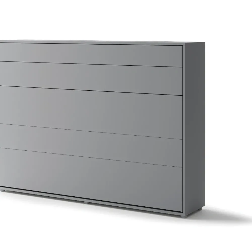 Lenart Tapczany|Półkotapczany Poziome*PÓŁKOTAPCZAN POZIOMY SZARY BC-04 BED CONCEPT