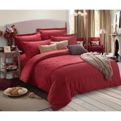 ArteHome Pościel*Pościel bawełniana Amora premium w brązowym kolorze 160x200 cm