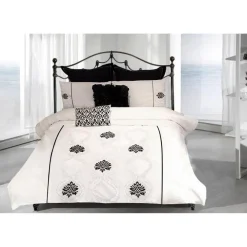 ArteHome Pościel*Pościel bawełniana Leira premium w kremowym kolorze 160x200 cm